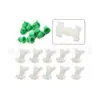 51138231130 Es Adecuado para Clip Decorativo de Tira Anticolisión de Puerta de Coche Bmw, Protector de Clip para Ceja de Rueda con Tapa de Goma