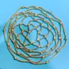 Sombreros de venta cruzada más vendidos, populares en Europa y América, accesorios de sombrero de malla multicapa con pedrería brillante para bodas de novia