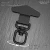 Soporte para Teléfono Móvil con Clip Metálico Giratorio de 360 Grados, Conexión Fija Giratoria de Acero Inoxidable, Duradero y Resistente, Correa para Teléfono Móvil