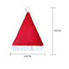 Chapéu de Papai Noel com Estampa Nova de Natal Espessado Mini Desenho Animado Infantil Chapéu para Pet Chapéu de Natal Atacado