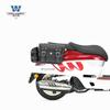 Coche muscular Wolf adecuado para el sur de Feige 150 bolsa lateral bolsa lateral caja lateral retro modificación bolsa para casco impermeable liberación rápida