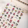 Pegatinas Populares Lindas de Las Chicas Superpoderosas para Arte de Uñas, Pegatinas de Relieve 3D Adhesivas, Pegatinas Impermeables para Uñas DIY
