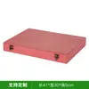 Caja de Madera Rectangular Retro Tapa abatible Almacenamiento de Escritorio Álbum de Fotos Caja de Madera Caja de Embalaje Delgada Papel A4 Venta Directa de Fábrica