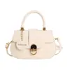 Otoño 2026 Gran Capacidad Simple Nuevo Elegante Textura Retro Nicho Color Sólido Casual Bolso Cruzado al Hombro