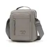 Bolso de Hombro Unisex Ligero de Gran Capacidad, Nuevo, Moderno y Sencillo, con Múltiples Cremalleras, Bolso Cruzado Casual y Versátil