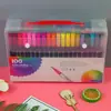Plumón Acuarela Doble Punta Suave Set de 12-120 Colores Bolígrafo de Línea de Gancho Colorido Bolígrafo de Firma Bolígrafo de Línea para Pintura Artística Estudiantil
