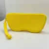 Bolsa de Silicone para Óculos de Novo Produto Transfronteiriço Bolsa Portátil para Armazenamento de Óculos de Sol Caixa de Armazenamento para Óculos de Sol Bolsa de Silicone para Óculos DIY