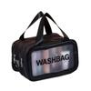 Nueva Bolsa de Tocador Impermeable Conveniente con Separación Húmeda y Seca para Mujeres, Bolsa de Almacenamiento de Tocador de Gran Capacidad para Viajes y Natación