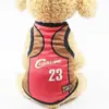 Ropa Nueva de Verano para Perros Ropa para Mascotas Chaleco para Perros Ropa de Baloncesto para Mascotas Chaleco de Fútbol Mundial