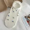 Meias Cinzas para Mulheres, Meias Cano Baixo Fofas, Estilo Verão Fino, Antiderrapante, Calcanhar Antiderrapante, Silicone Invisível, Respirável