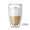 Taza Transparente de Doble Capa Sencilla Personalizada por el Fabricante con Tapa de Bambú, Taza de Desayuno de Leche de Vidrio de Alto Borosilicato de Doble Capa
