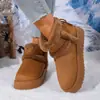 Chegada Nova Outono 2026 Comércio Exterior Tamanho Grande Feminino Casual Confortável Moda Europeia Americana Roupa Exterior Botas Tamanho Único