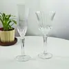Taça de Champanhe com Aparência Sofisticada, Taça de Vinho Tinto, Copo de Suco, Taça de Coquetel Gravada Criativa, Copo Alto, Taça de Vinho