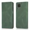 Para Samsung A52 capa de celular com sucção magnética A85 5g sensação de pele capa flip de couro retrô s21 capa protetora à prova de queda