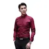 Camisa Branca Masculina de Manga Longa Casual Business Outono Moda Coreana Polegada Preta Bonito Ferramenta Profissional Camisa Moda Masculina
