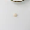 Versión coreana de Makaron Mitad redonda Plana Mitad de cara Accesorios para la cabeza Uña Perla diy Crema Funda para teléfono Fábrica Outlet