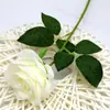 Flor Artificial Rosa Cruzada Haste Única Decoração de Casa Casamento Dia dos Namorados Flor Artificial Haste Única Rosa Qixi Arte Floral