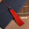 Sombrero de 13 cm con Patrón de Nube Fleco de Borla de Aleación Traje Antiguo Hanfu Colgante Largo de Cloisonné Colgante para Coche Colgante de Borla