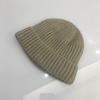 Sombrero para Mujer Sombrero de Lana de Invierno Versión Coreana Más Fácil de Combinar Estudiante Mohair Tejido Sombrero de Propietario Sombrero Hip-Hop para Hombre Sombrero Corto Piel de Melón