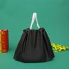 Paquete Bolsillo Bolsa Desechable para Llevar Portátil Engrosada Bolsa para Alimentos Catering Cuerda Bolsillo Tienda de Ropa Bolsa de Plástico