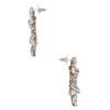 Nuevo Accesorios Transfronterizos Personalidad Alto Sentido Aretes de Circonita Moda Europea y Americana Aretes Irregulares de Diamantes Completos aretes