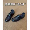 Versão em pele de ovelha~Mocassins estilo britânico com velcro para mulheres, nova coleção 2026, sapatos de salto plataforma, design slip-on, sapatos pequenos de couro com sola grossa