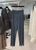 DestacadoRan26 Nueva Llegada Primavera/Verano Pantalones Casuales de Una Pieza con Pliegues de Acordeón, Sensación de Aire, Cintura Elástica, Largo hasta el Suelo