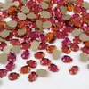 Joias de Strass para Unhas de Caveira de Halloween Transfronteiriças Diamante de Fundo Plano Diamante de Vidro Diamante de Cor Mágica Adesivos para Unhas de Diamante Moldados Venda por Atacado