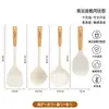 Atacado de conjuntos completos novos de espátulas e conchas de silicone, utensílios de cozinha, de grau alimentício, resistentes a altas temperaturas, conjuntos domésticos, disponíveis para dropshipping