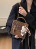 Mochila transfronteriza con estampado de leopardo para mujer, diseño de nicho de moda, portátil, estilo coreano casual, mochila escolar para estudiante, mochila moderna y ligera