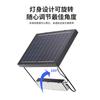 Design subversivo explosivo lâmpada solar dobrável lâmpada de projeção lâmpada de acampamento lâmpada de rua vendas diretas da fábrica