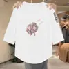 Nueva Camiseta Casual Sencilla, Versátil y de Moda, Corte Ajustado, Manga Tres Cuartos, para Mujer, Primavera/Verano 2026