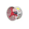 Ventilador axial a prueba de explosiones Hengyun CBF personalizado CT4 grado a prueba de explosiones alta potencia ventilador industrial de escape para fábrica