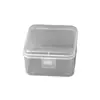 Caja de Plástico PP, Esponja Cuadrada para Polvo, Caja Transparente para Almacenamiento de Cosméticos, Accesorios de Ferretería, Arte con Cuentas, Caja de Empaque para Equipo de Pesca