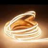 Tira de Luz Cob de Alto Cri Sin Parpadeo Protección Ocular 12V/24V Alto Brillo 8/5/3mm Luz Lineal Tira LED Flexible