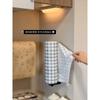 Suporte Rotativo para Papel Toalha, Estilo Vintage, Sem Furos, com Ventosa para Parede da Cozinha, para Rolos de Papel, Filme Plástico e Panos de Limpeza