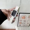 Para correa de apple watch8 iwatch6 Apple Watch 5/4/Ultra funda protectora láser colorida