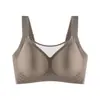 Venda Direta de Fábrica Roupa Íntima com Zíper Frontal Feminina Grande Busto Tamanho Plus Sutiã Transfronteiriço Taiwan Amazon Mais Vendido Europeu Americano Tailandês