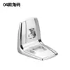 Juego de Accesorios de Ferretería para Mamparas de Baño Bisagra de Resorte (Universal) Soporte de pie para esquina de puerta de baño