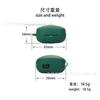 Funda protectora para auriculares QCY T13 X, funda de silicona suave y transparente de TPU con Bluetooth