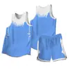 Chaleco Deportivo Transpirable de Secado Rápido Estilo Americano para Adultos Camiseta con Estampado Uniforme de Equipo de Competición para Estudiantes Universitarios Conjunto de Uniforme de Baloncesto Compra Grupal
