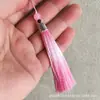 Flor de Mano de Buda con Borla Exquisitas Perlas Nudo Chino Colgante Broche Hanfu Borla de Hanfu Bolsita de Borlas Funda de Teléfono con Borla