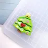 Nova Série Fofa de Natal DIY Gel de Creme Capa de Celular Caseira Grampo Decoração de Árvore de Natal Acessórios de Resina