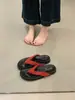 Chanclas de Tira Gruesa para Mujer, Calzado de Verano para Exteriores, Nuevo Estilo 2026, que Aumentan la Altura, Casual, Sandalias de Playa