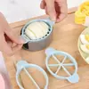 Cortador de huevos multifuncional cortador de huevos para el hogar artefacto para cortar huevo en conserva cortador tres en uno separador de huevos Songhua rebanador