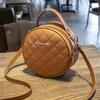 2023 Nova Moda Diamante Bordado Ombro Portátil Pequeno Redondo Bolsa Telefone Móvel Casual Bolsa Comércio Exterior Presente Ombro Bolsa