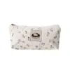 Estuche de Lápices Floral de Encaje Estilo Ins, Alto Atractivo Estético, Bolsa de Almacenamiento de Papelería Femenina, Caja de Papelería Simple de Gran Capacidad para Estudiantes