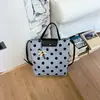 Bolso bandolera de hombro con lunares transfronterizo para mujer, nuevo modelo de verano 2026, bolso de mano tote de nicho de alta gama moderno para el día a día