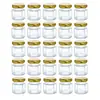 Frasco de Vidro Hexagonal 45ml Frasco para Mel Frasco para Geleia Frasco para Conservas 25ml Pote para Armazenamento Frasco para Mel Frasco Vazio Reembalado