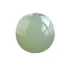 Jade Hetian Natural de Xinjiang Contas Soltas Jaspe Verde Jade Branco Contas Redondas Lote Solto Pulseira Jade com Contas Contas DIY Venda por Atacado